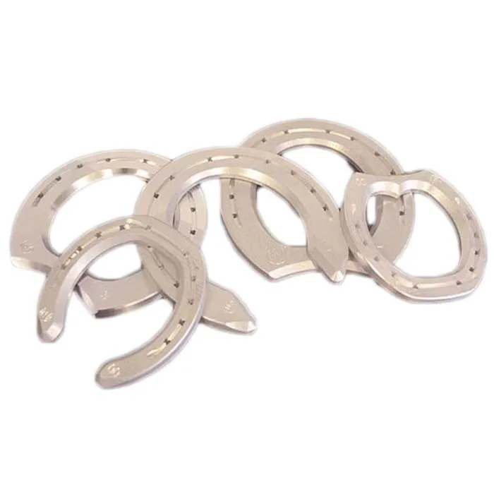 China made custom cnc milled anodized colored aluminum horseshoe