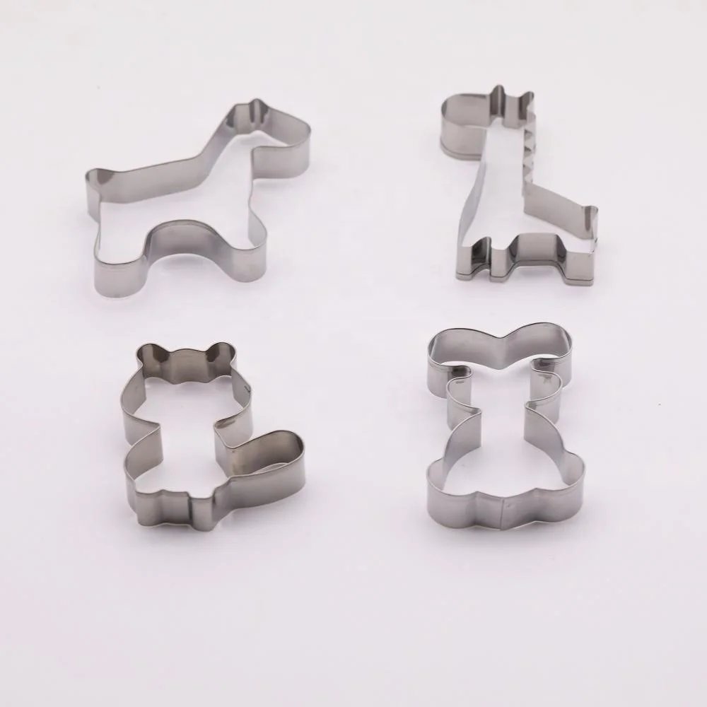 Оптовая продажа из Шэньчжэня, Выходная продукция, нержавеющая сталь 430, набор пресс-форм для печенья, нож для печенья