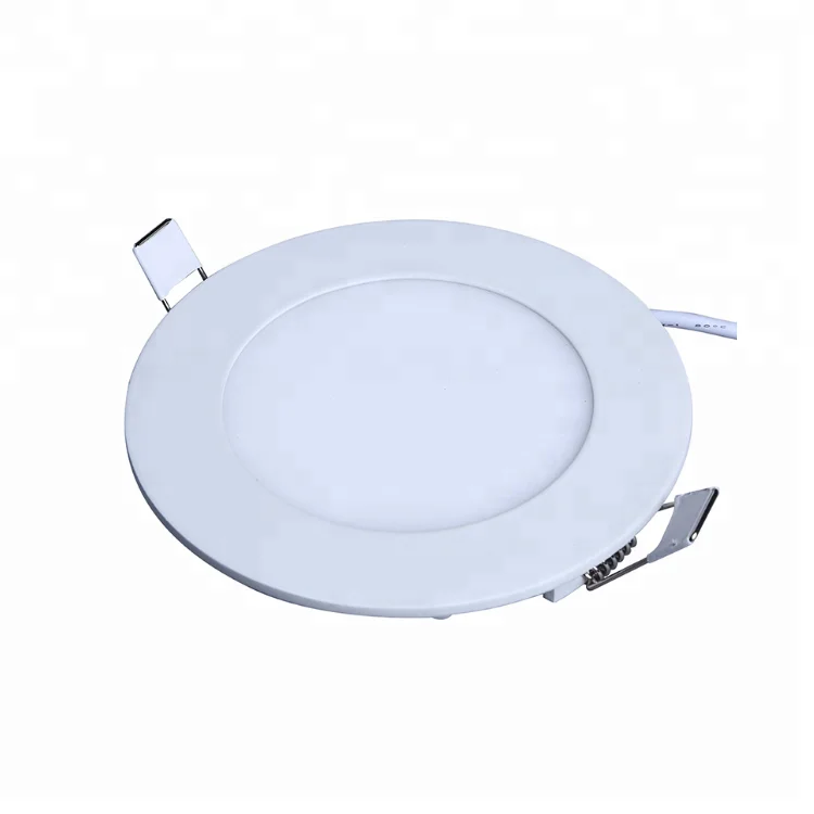 Best quality CE RoHS LED Aluminum plastic designed 6w IP44 round led panel light