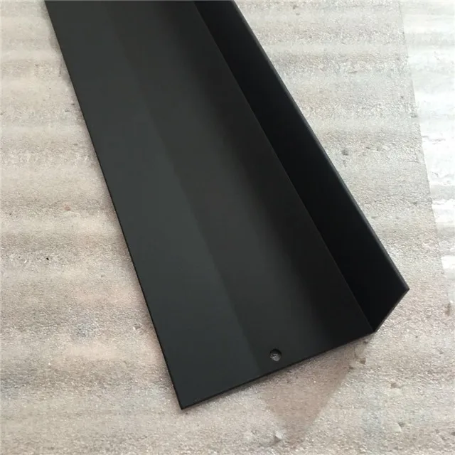 Customized and pretty good L punching extruded aluminium profile