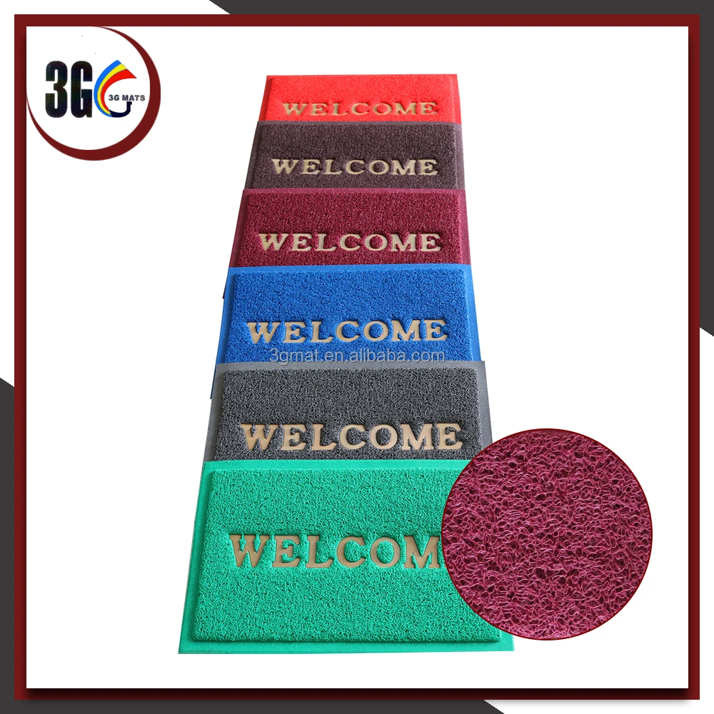 3 г ПВХ катушки дверной коврик (3G-3)