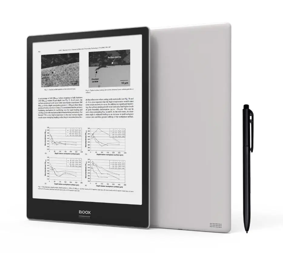 Новая модель электронной книги Boox Note series с сенсорным + передним светом Pro