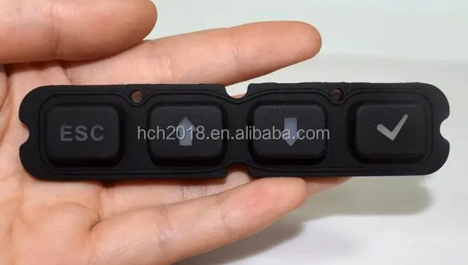 Factory custom made button silicon rubber keypad