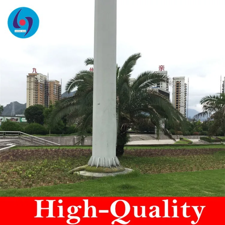 
telecommunication monopole antenna tower Square lamp pole 