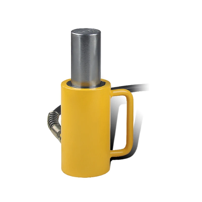 RCH short telescopic single acting hydraulic lift jack ram cylinder