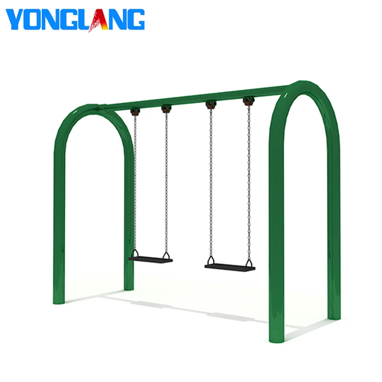 Iron baby swing games with TUV certification galvanized pipe