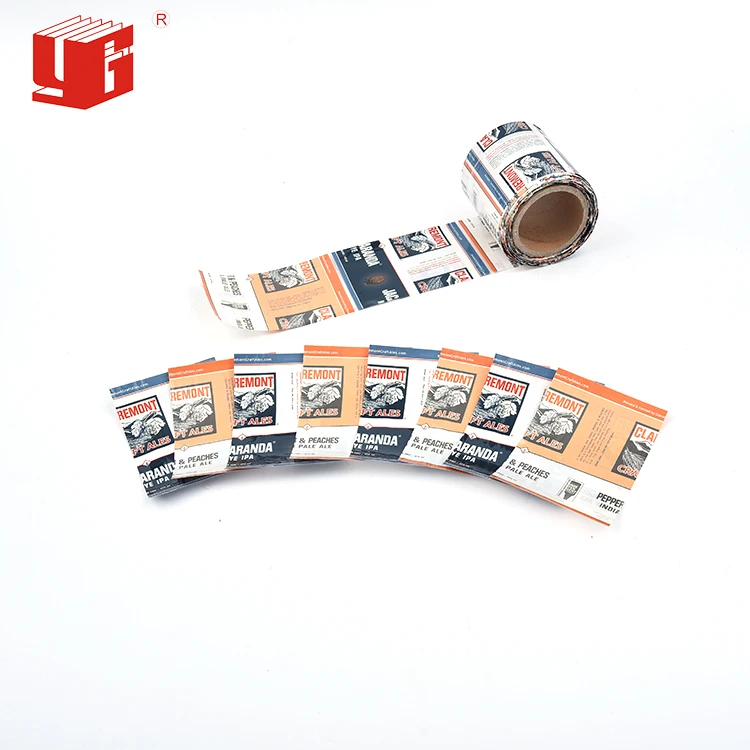 Термоусадочный рукав для пивной банки с цифровой печатью