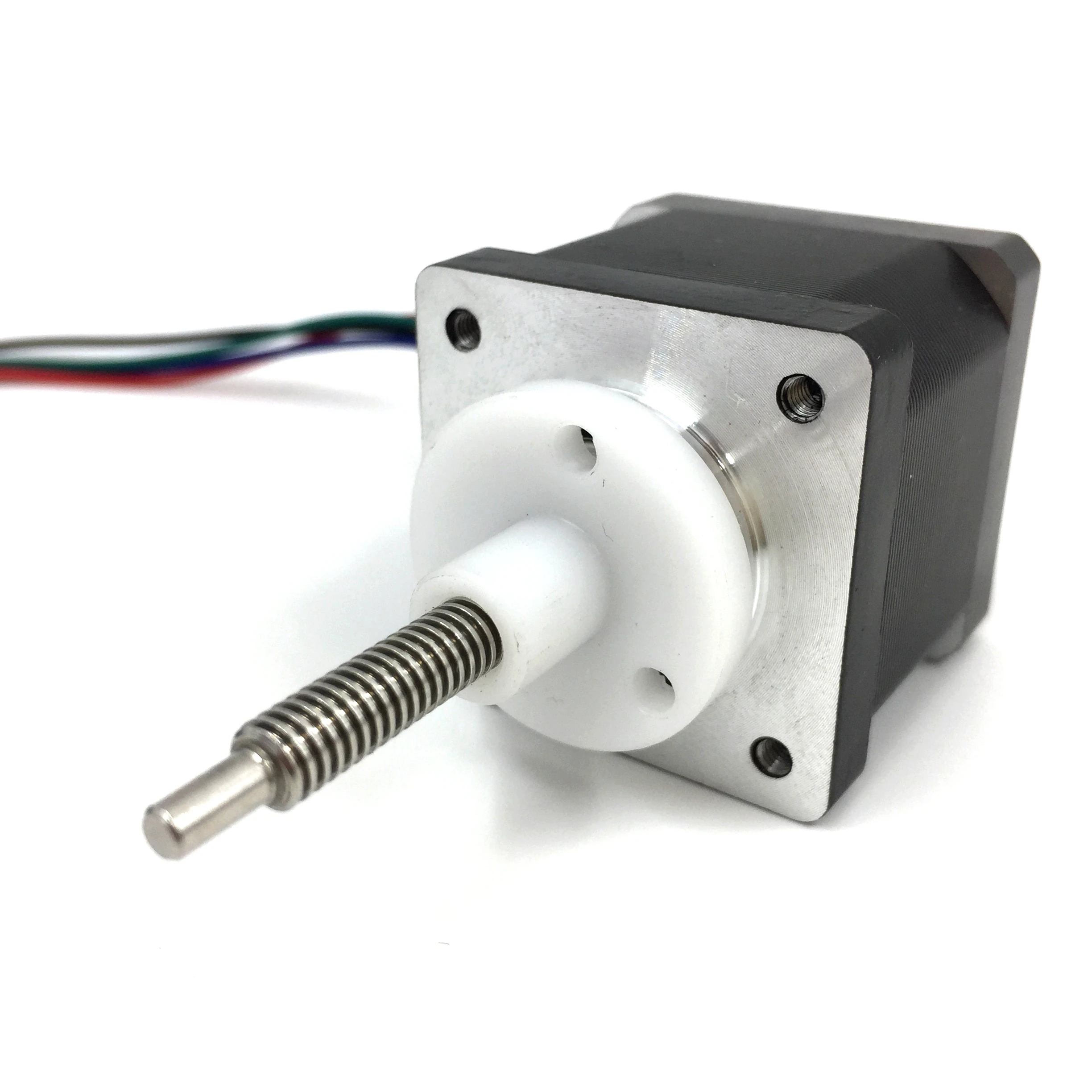 0.4a Customized Nut Tr6.35 35mm Nema14 Nema 14 Micro Stepper Motor 1.8 Deg. 12v Dc Linear Actuator Motors