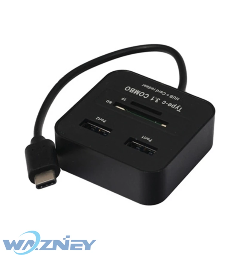 USB 3.0 Hub 4 Port 5Gbps Micro USB Hub Splitter Adapter For PC Computer Peripherals Accessories