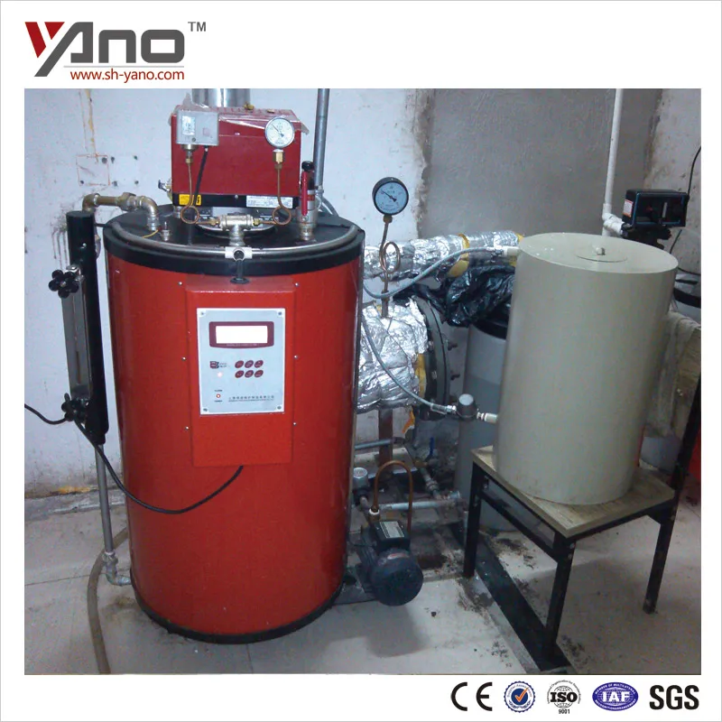 CE Certificated 3-Pass Water Tube Small Diesel Oil Fired Steam Boiler Capacity 35-50KG/h