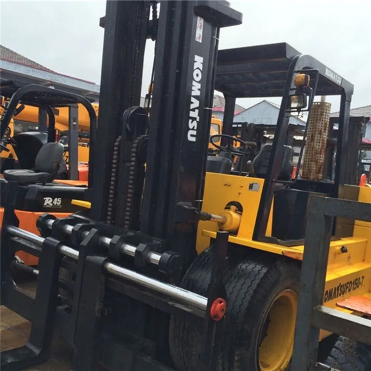 Продается Подержанный японский вилочный погрузчик Komatsu FD150