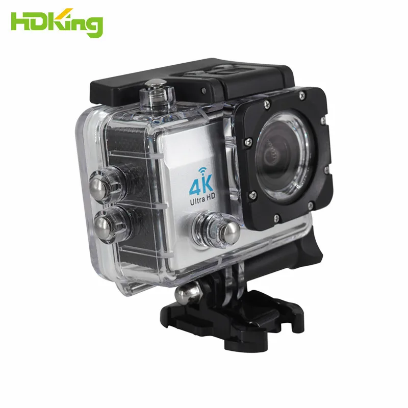 HDKing OEM Q3H, 4K, Wi-Fi, 2-дюймовый TFT ЖК-дисплей для спортивной камеры с брендовым логотипом Водонепроницаемый 1080p Экшн-камера