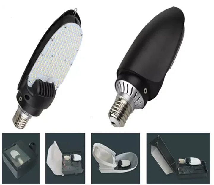 Светодиодная Модифицированная лампа 115 Вт E26/E39/EX39 mogul base, светодиодная сменная арматура для MH/ HPS, высокая светоотдача 130 лм/Вт