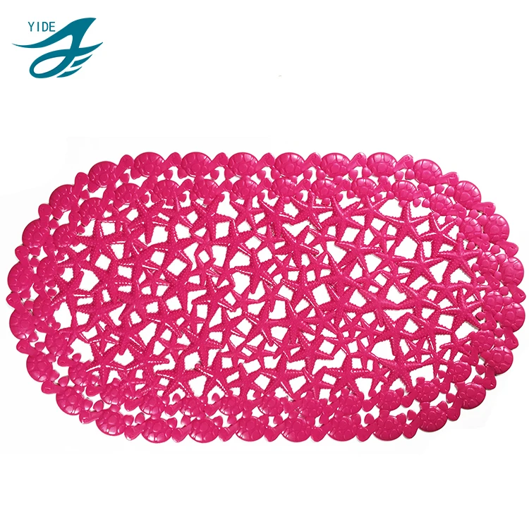 Customized anti slip mat Bathroom tub non slip mat pvc bathroom  mat