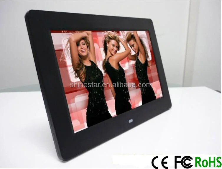 12 Inch LCD playback video multimedia player TV for POP stand