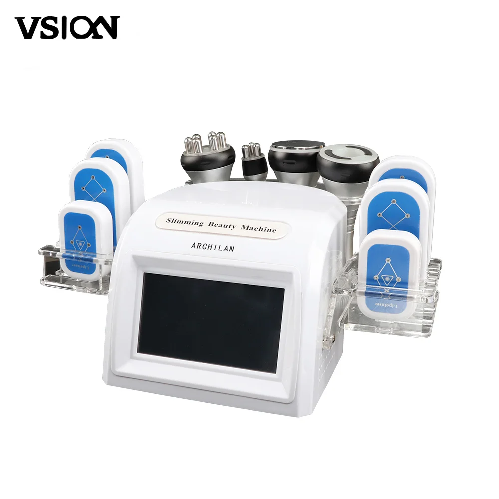
5 In 1 Vacuum Therapy Lipo Laser And Cavitation Rf Slimming Machine 