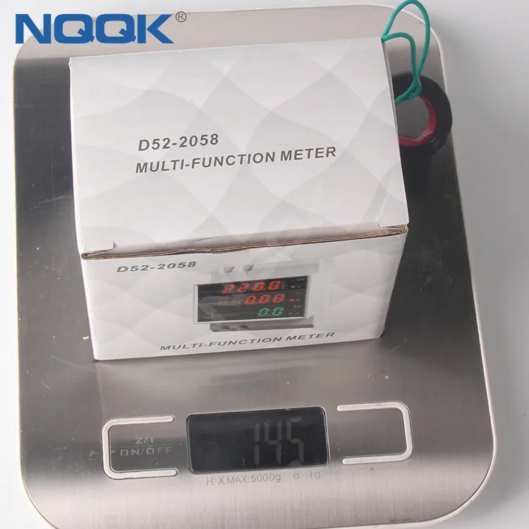 
D52-2058 DIN Rail Multi-Function Digital Meter 