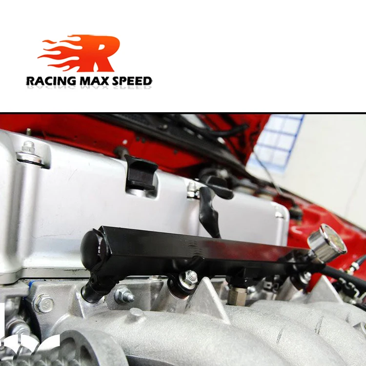 Aluminium K SERIES BLACK FUEL RAIL kit High Flow Injection fuel rail FOR HONDA K20 K24 RSX CIVIC SI, INTEGRA, EP3