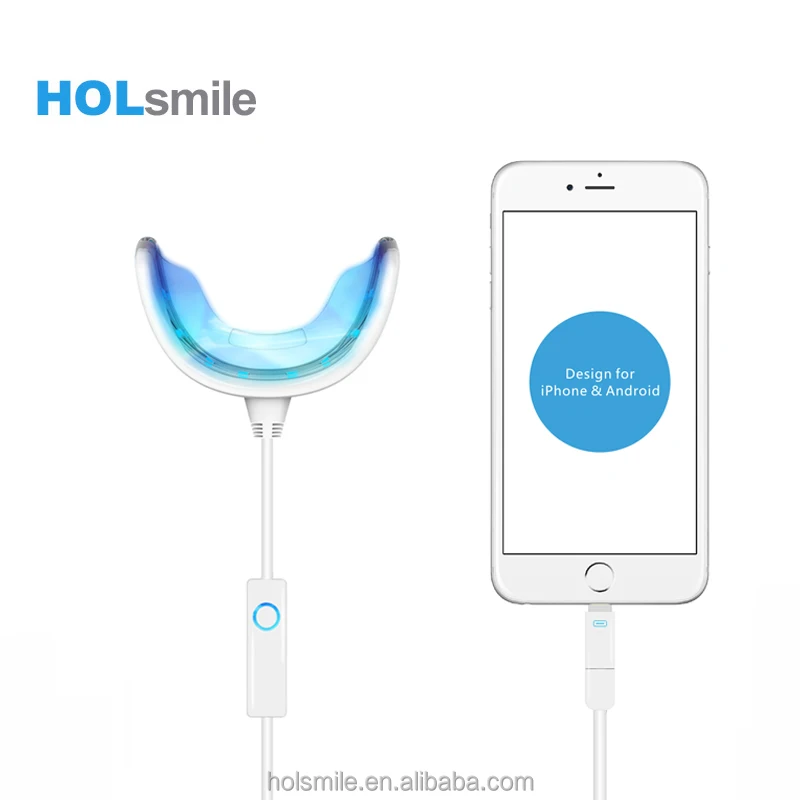 2019 hot sale teeth whitening smart phone light for all the phones