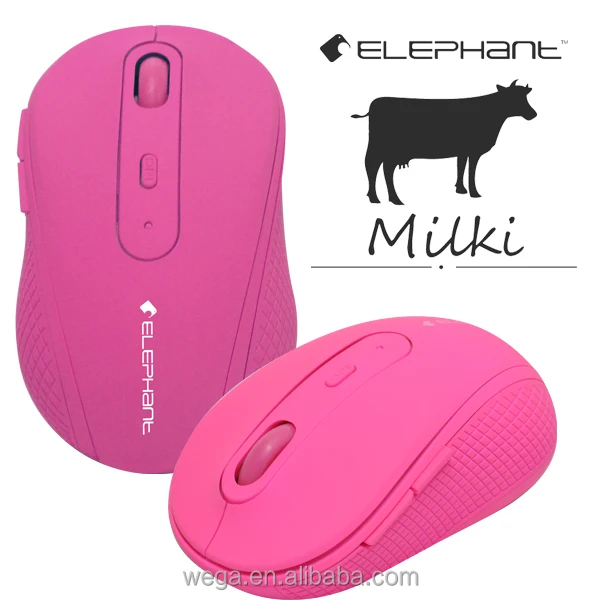 ELEPHANT Milki Blue - Sensor Silent Candy Color Mouse for PC