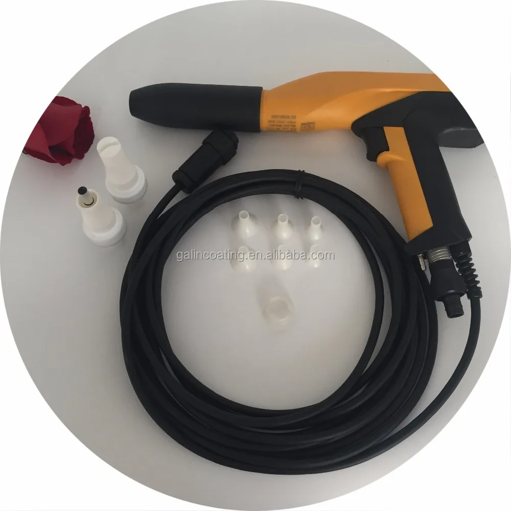itw gema 08 type electrostatic manual powder coating spray gun with intelligent pcb