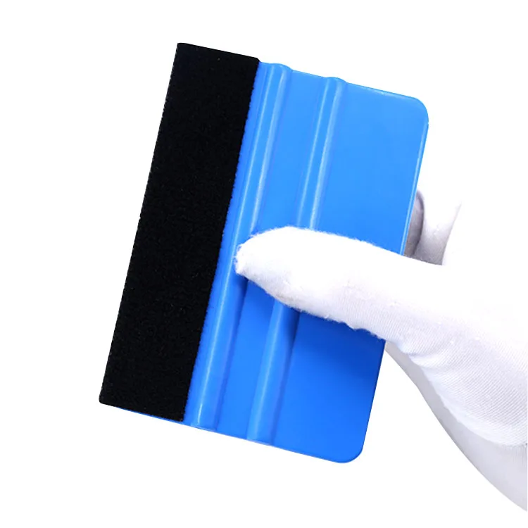 
Eco-Friendly Wool Felt floor squeegee felt Wrap Tool rubber Scraper wool window 3m felt Edge squeegee 