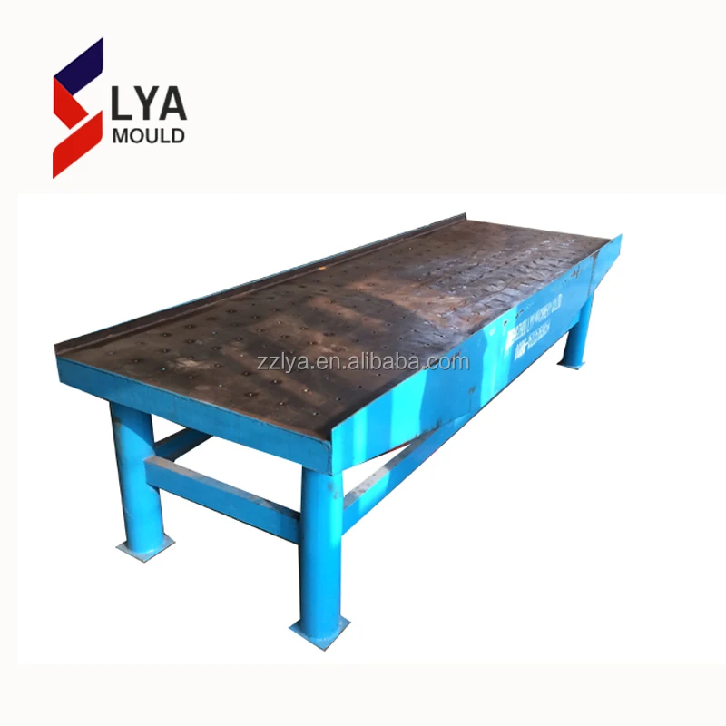 Best Price Cement vibration table Vibrating table for mould pavers processing