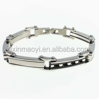 Огромный кубинский браслет-цепочка из нержавеющей стали для мужчин высокого качества в байкерском стиле