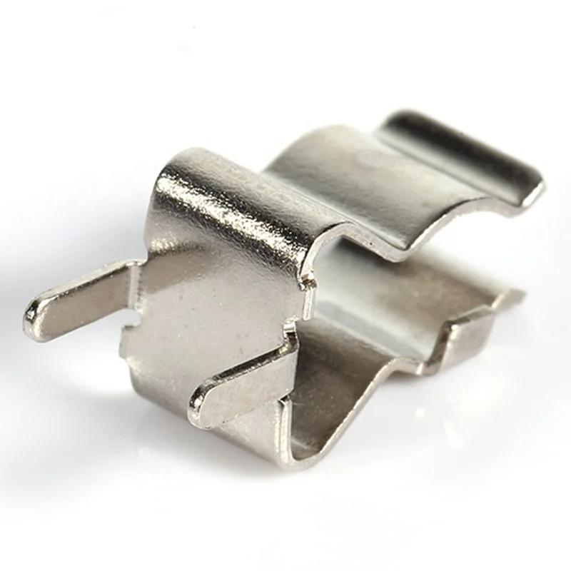 Custom Cheap Sheet Metal Punching Parts Fuse Wire Clips