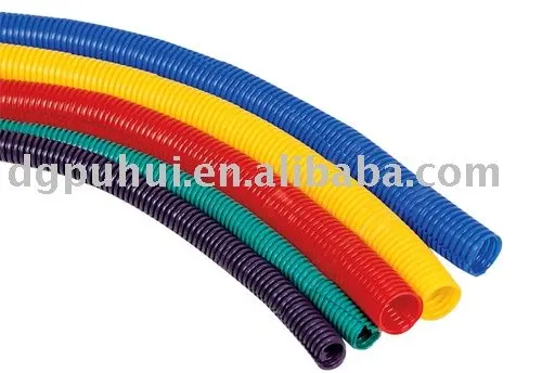 
corrugated hoses for wire protection 