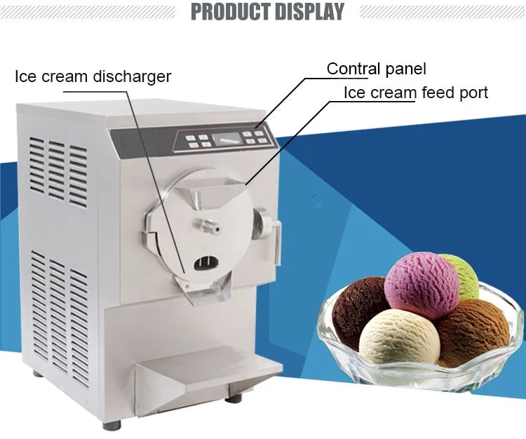 New Arrivals 30L 50L 75L 120L cheap hard ice cream making machines