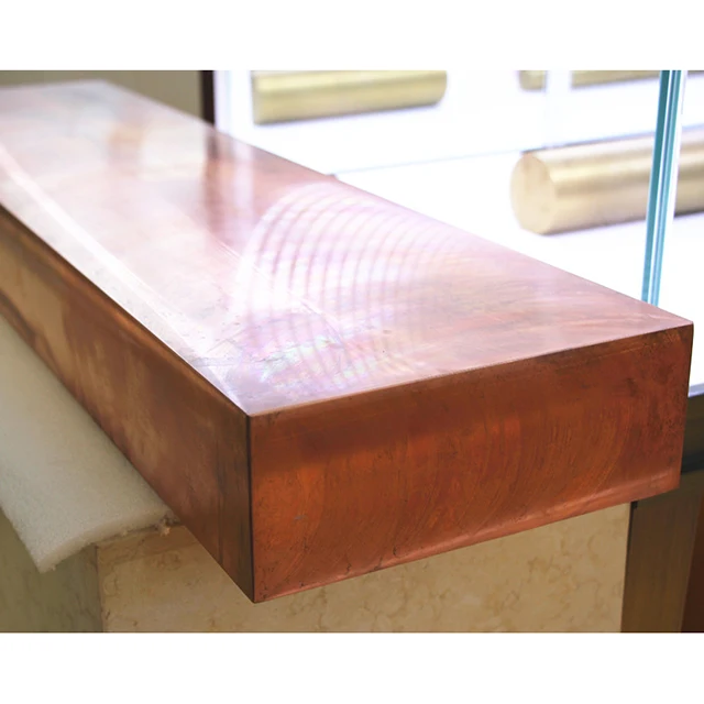 
High pure 99.9999% 6N copper ingot for superconductor and solar energy thin film coating use 