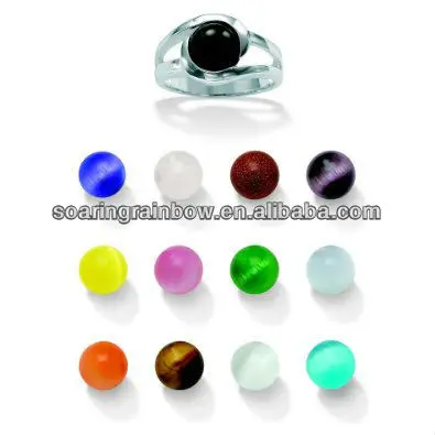 interchangeable stone rings