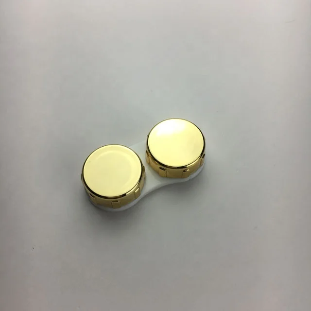 Eyekan Silver nice contact lens case could printing LOGO  CL-M002