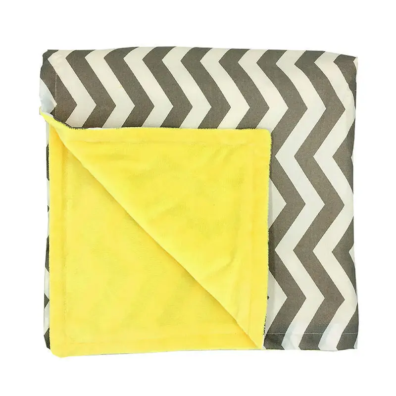 
Reversible Baby Coral Fleece Minky Blanket Infant Soft Minky Double Layer Dotted Blanket Kids Printed Minky Receiving Blankets 