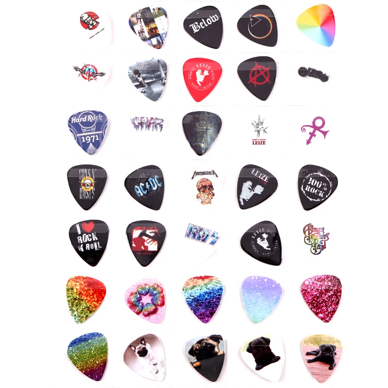 Wholesale High Quality Custom Celluid Guitar Picks