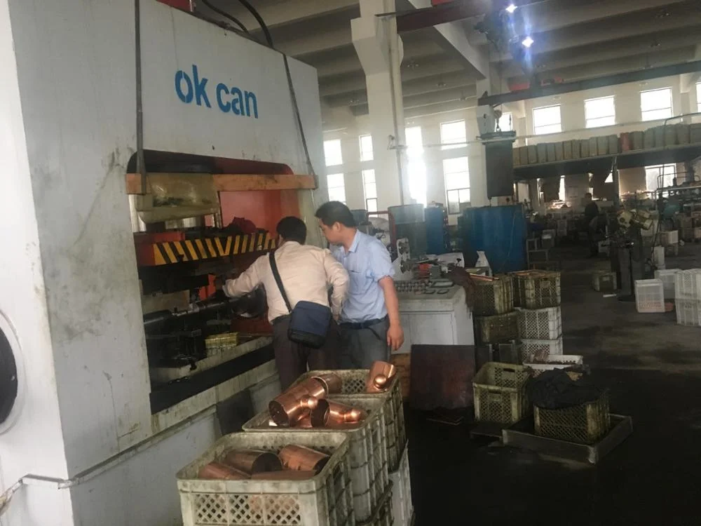
copper tee forming machine 