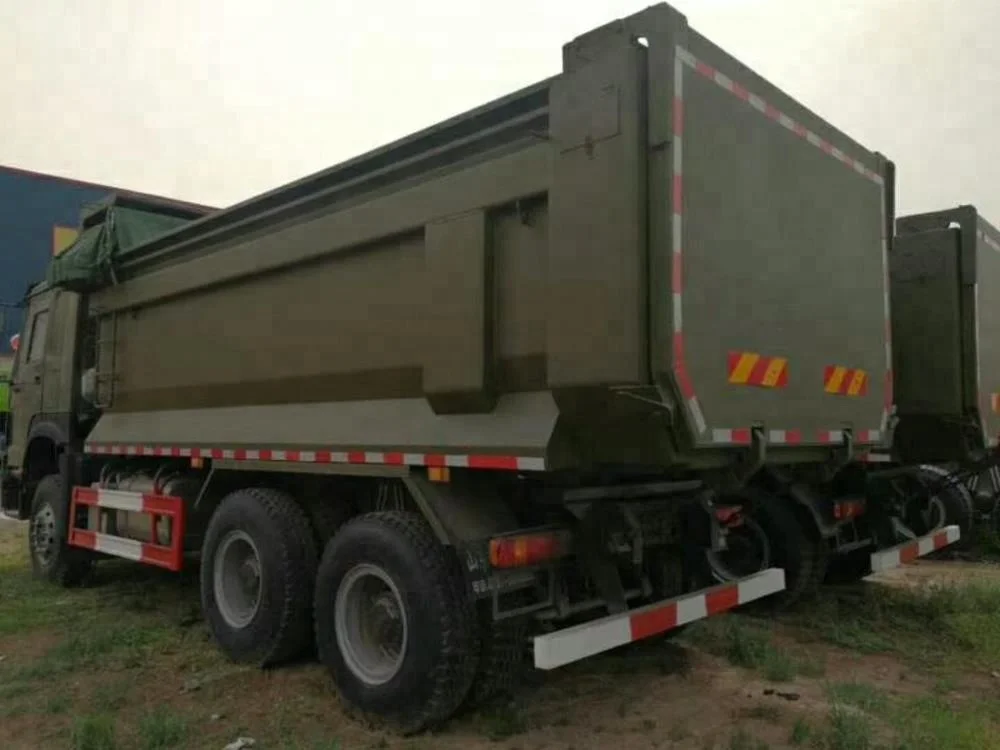 SINOTRUK HOWO high quality tipper for military use dump truck