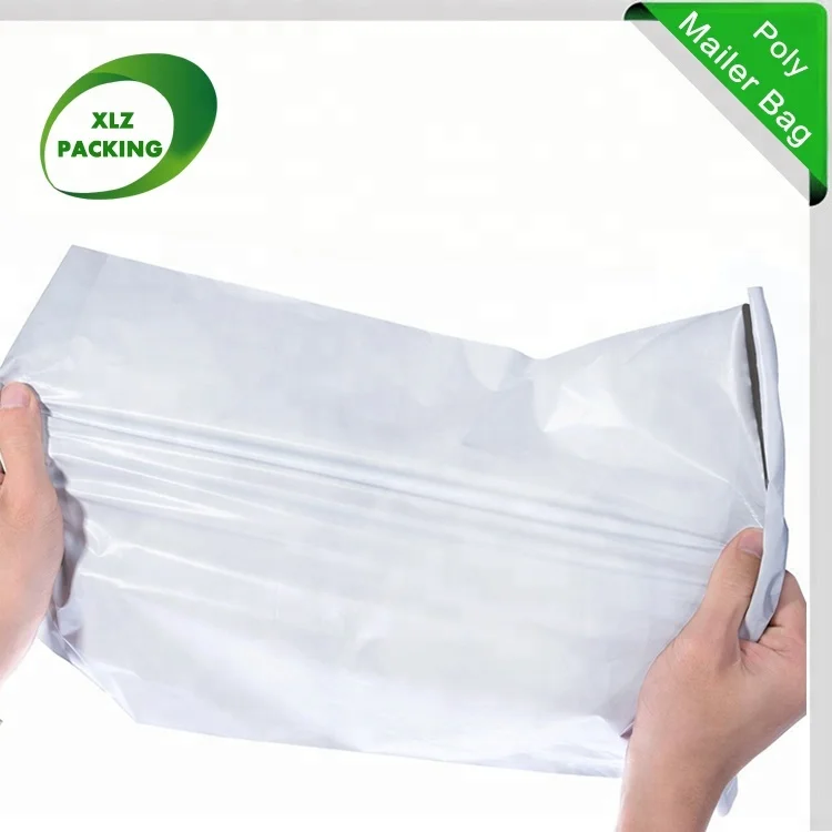 White poly mailer bag courier envelope 45*60cm