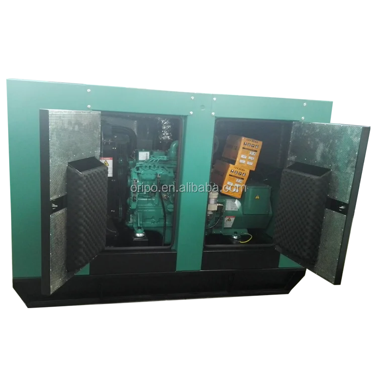 
china top 52kw diesel engine soundproof generator 