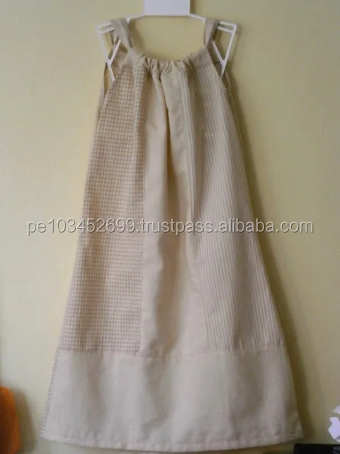 100% Organic Pima Cotton Dress 7T Peru