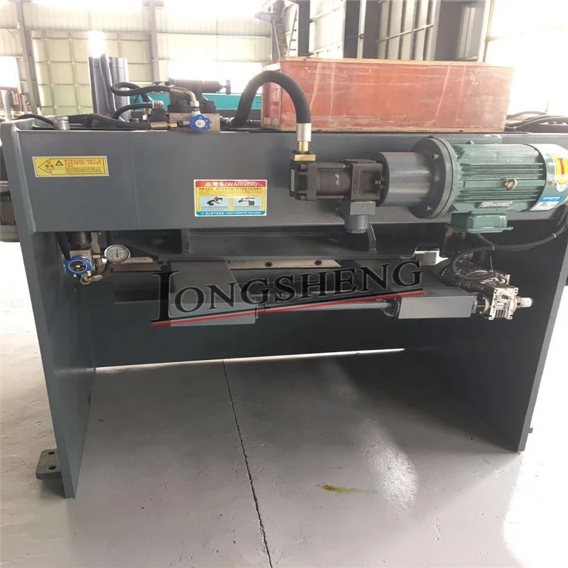 Europe standard stainless steel metal sheet iron plate manual guillotine shearing cutting machine