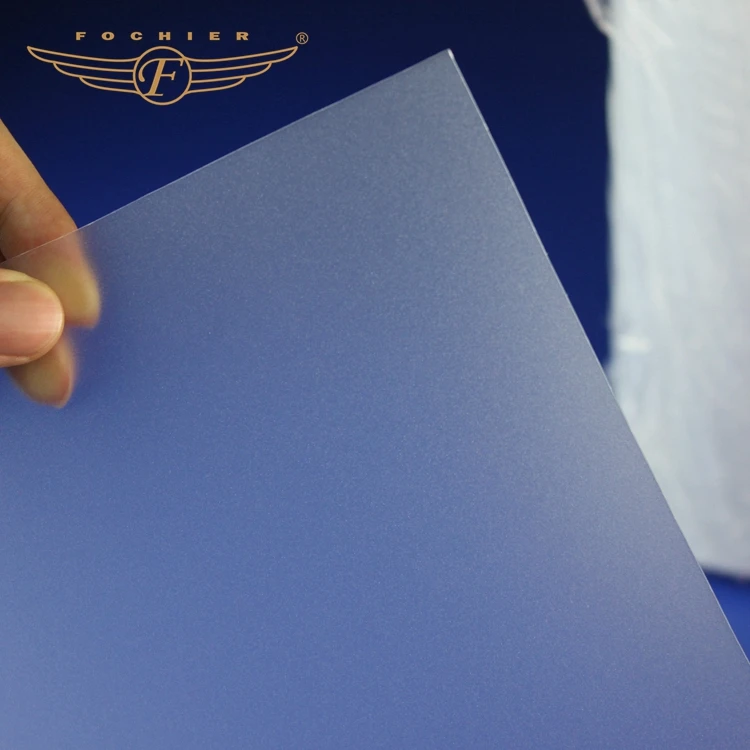 0.3mm thickness laminated ID card inkjet printable clear pvc plastic pvc sheet