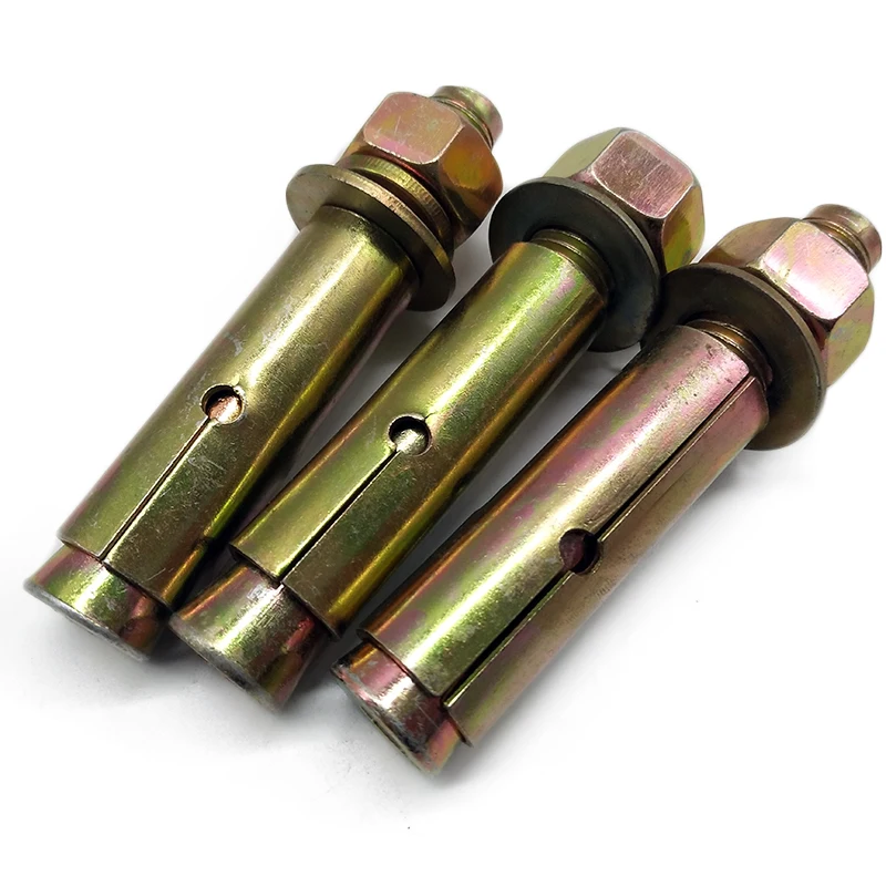 Carbon steel anchor Bolt with Explosion ,Galvanized Drawing Screw Iron Explosion Screw