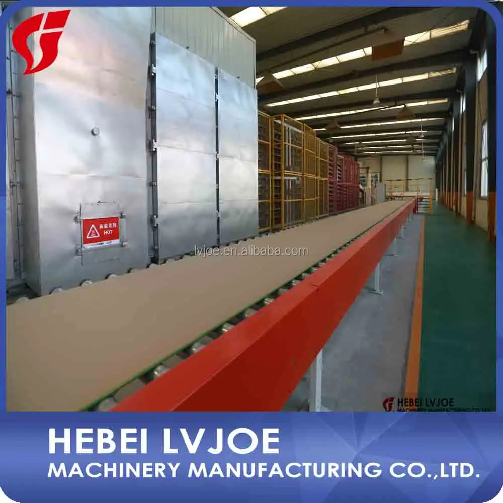 advanced turnkey solution for plasterboard machine drywall machine