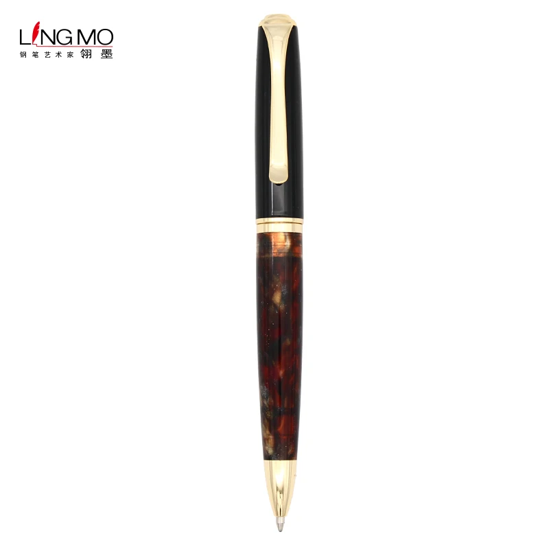 Lingmo Personalized High Quality Luxury Resin Gift Ball Pen/Ballpoint With Logo