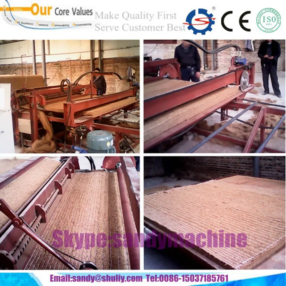 bamboo mat weaving machine