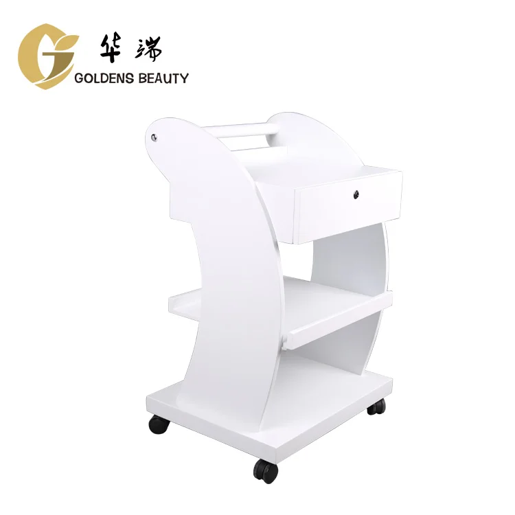 
DM-5054A toy medical trolley wooden frame medical trolley with drawer for sale 