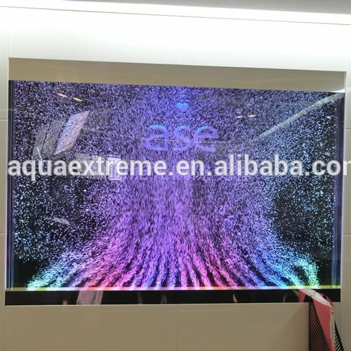 Pattern changing water bubble wall,programing water bubble wall