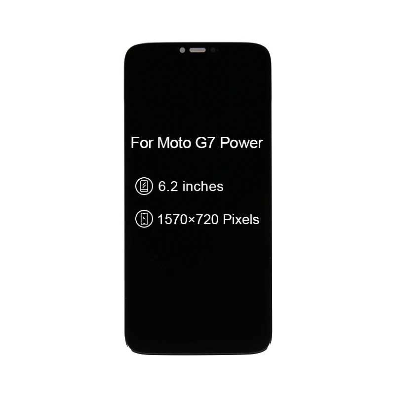 Для Motorola для Moto G7 питания XT1955 ЖК-дисплей сенсорный экран и Сенсорная панель планшета Ассамблеи